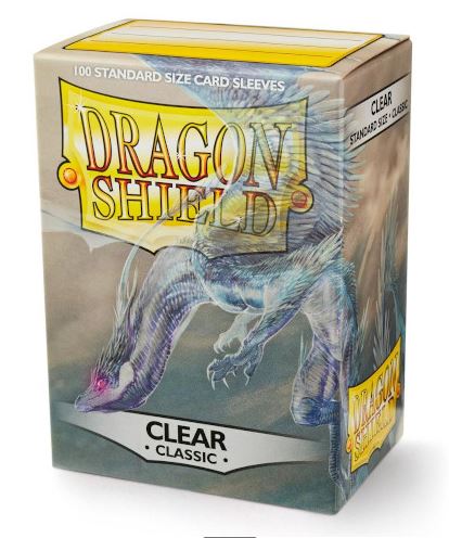 Fantasy Flight Games Dragon Shields Protective Sleeves 100-Count Clear 